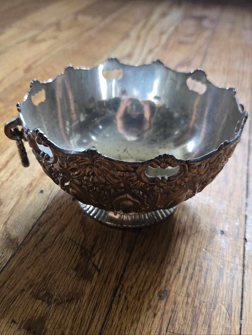 W&S Blackinton Silver Plate Ornate Bowl
